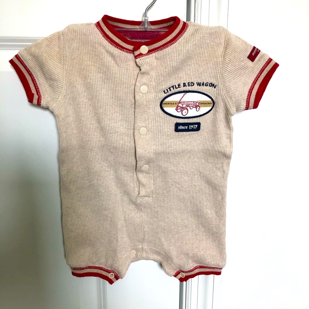 Little Red Wagon Radio Flyer Onesie
